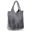 Dámská kabelka shopper bag Vittoria Gotti šedá VPOS9